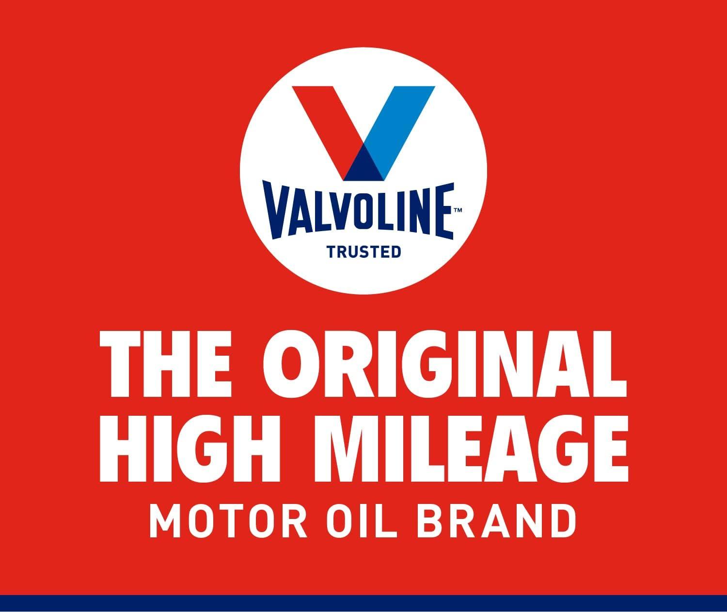 Valvoline High Mileage MaxLife 5W-30 Synthetic Blend Motor Oil 5 QT