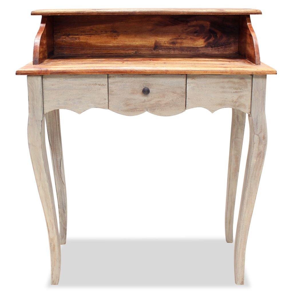 Andoer Writing Desk Solid Reclaimed Wood 31.5"x15.7"x36.2"