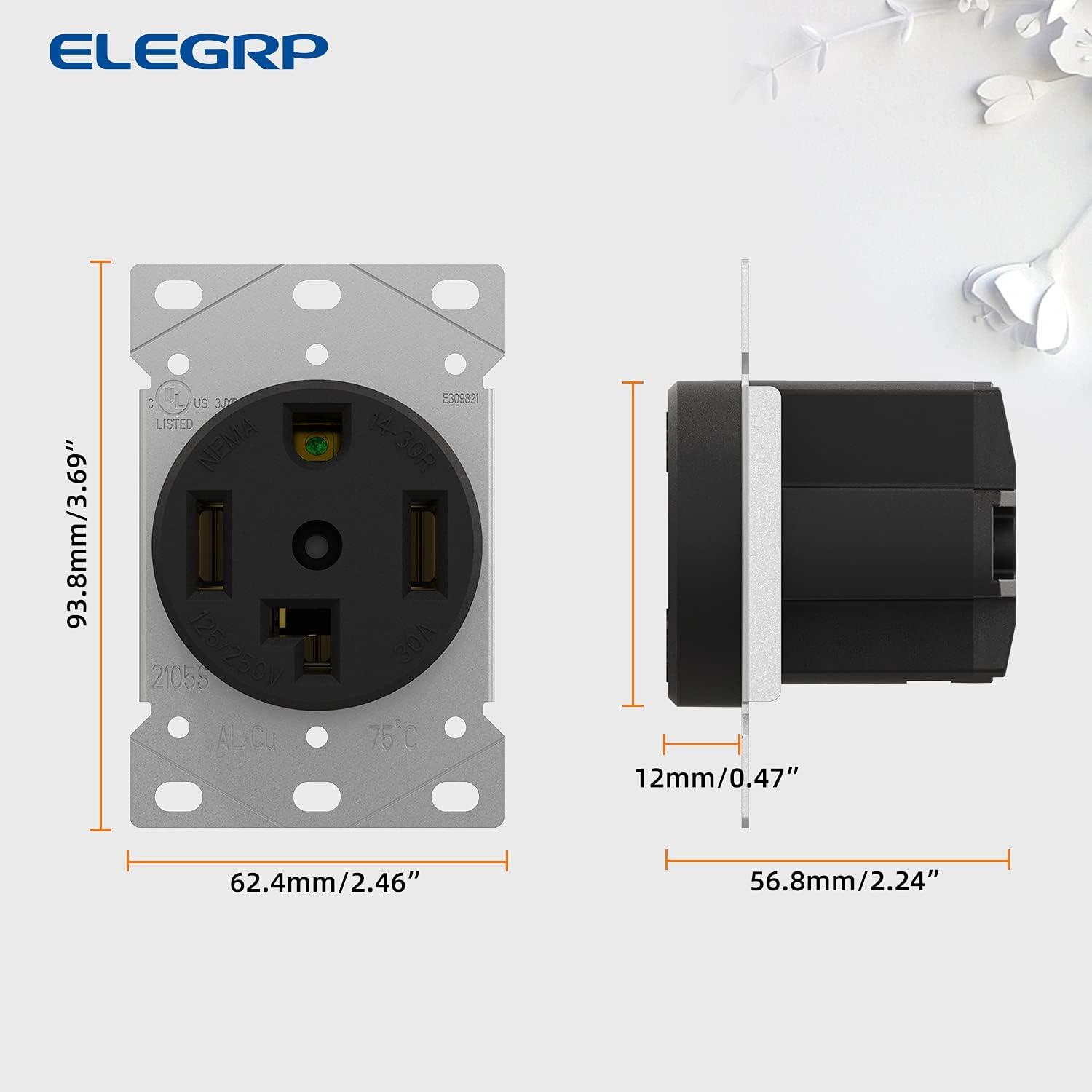 30 Tamper Resistant Single Outlet