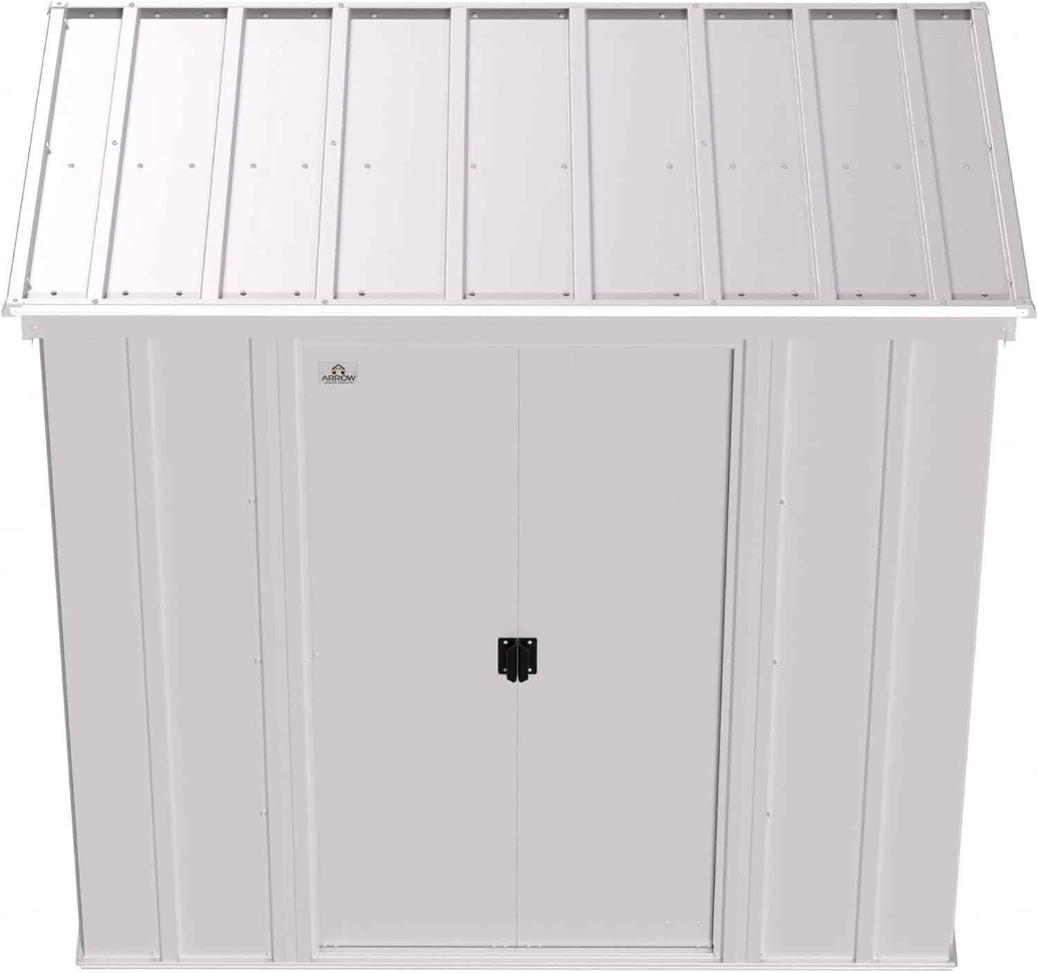 Arrow Arrow 6 ft. W x 4 ft. D Metal Tool Shed