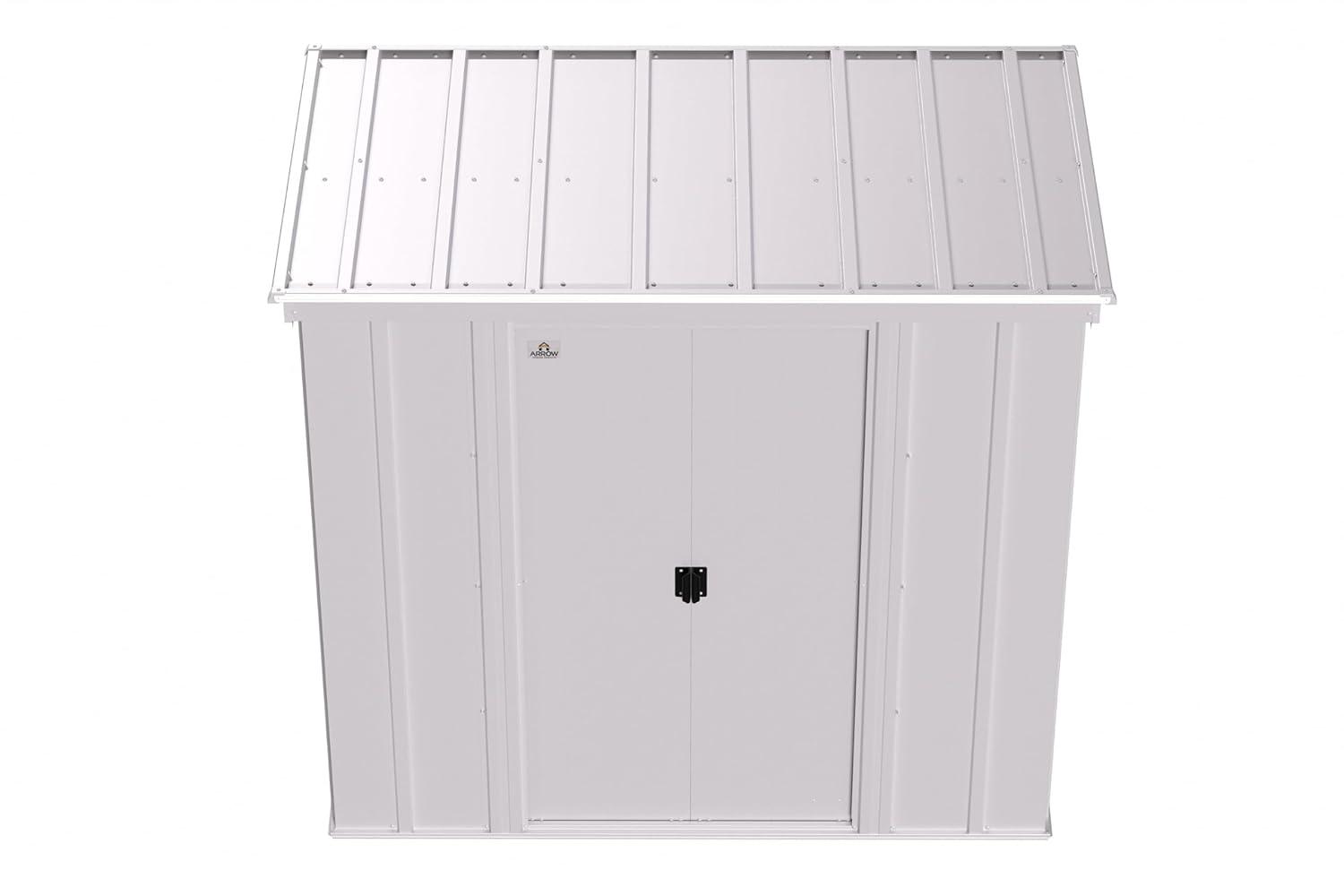 Arrow Arrow 6 ft. W x 4 ft. D Metal Tool Shed