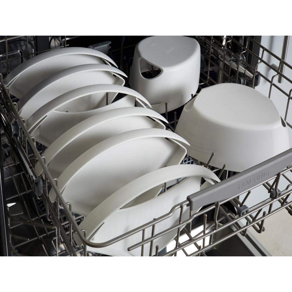 STORE+ 12-Piece Wall Mounted Shower Caddy in White Finish