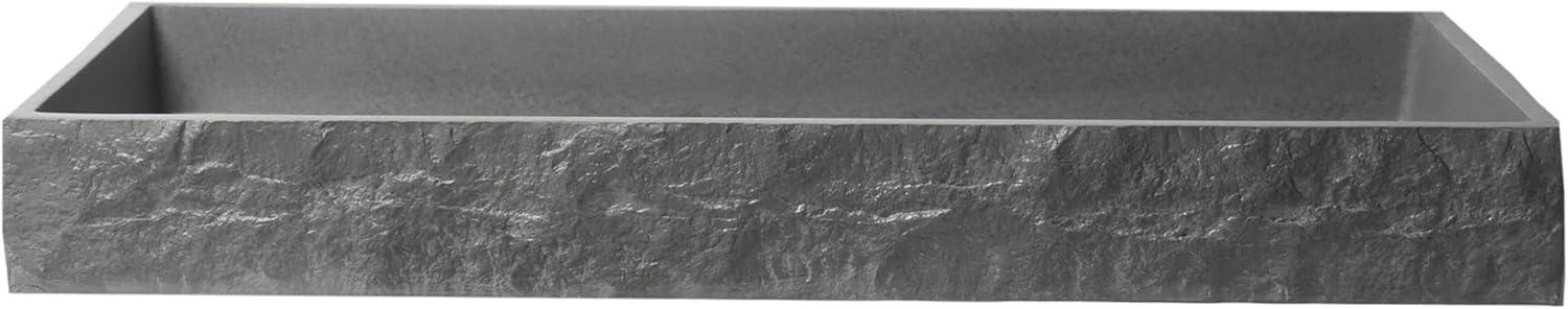 Alfi Brand 15.6'' Concrete Rectangular Bathroom Sink