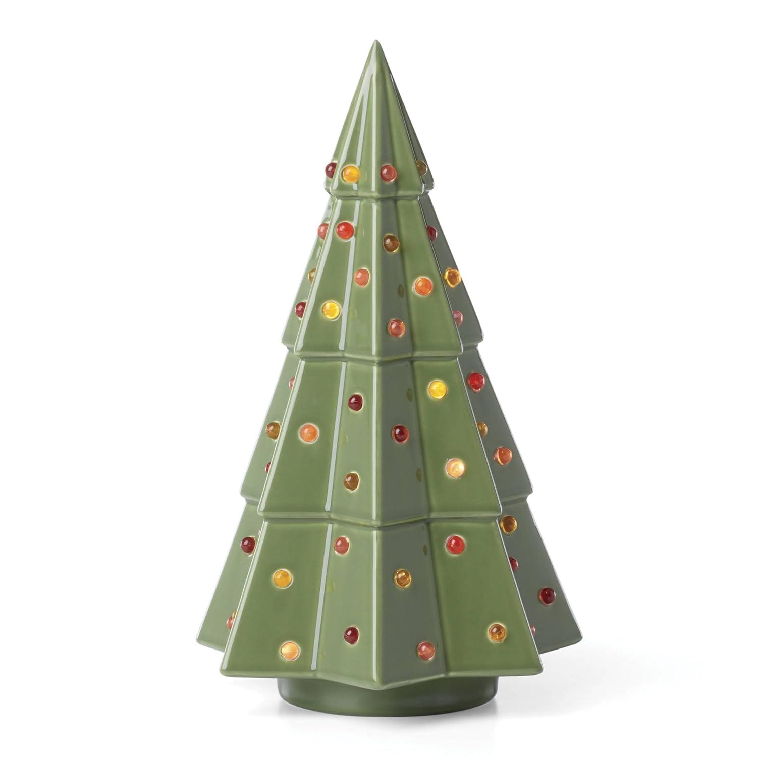 kate spade new york Evergreen Small Lit Tree Figurine
