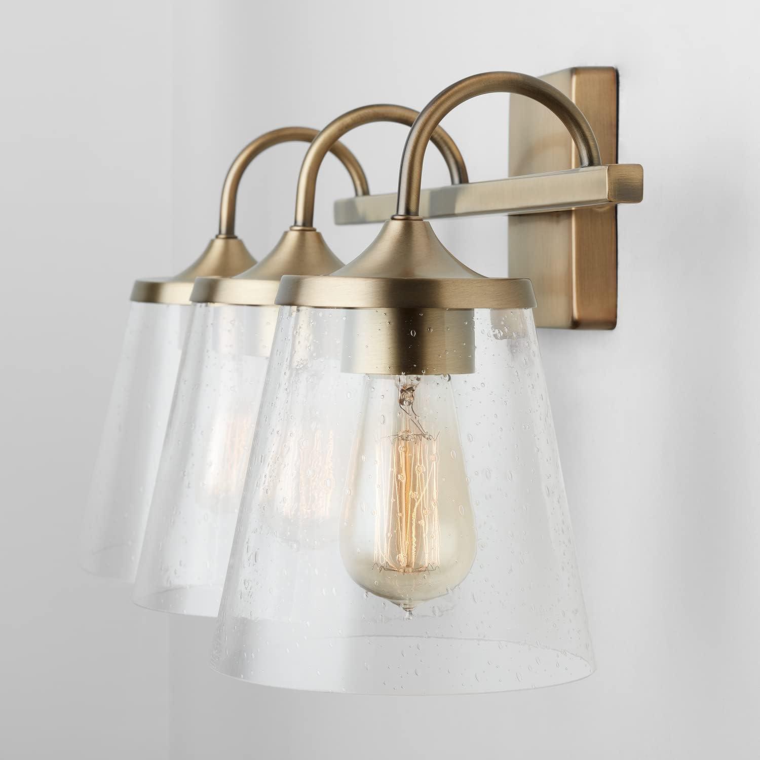 Capital Lighting - 3 Light Transitional Bath Vanity Approved for Damp Locations