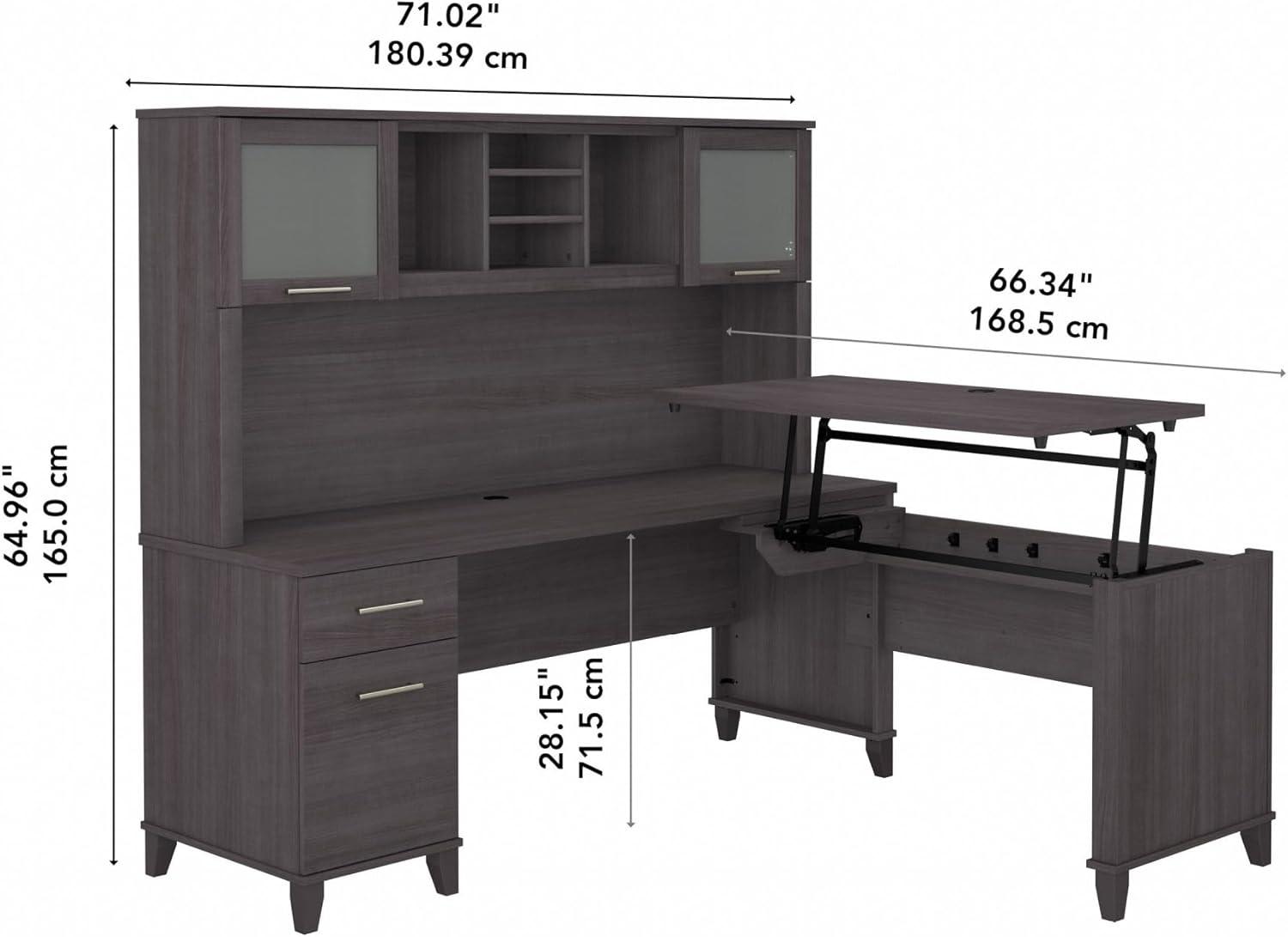 Inbox Zero Paelynn 72'' Desk