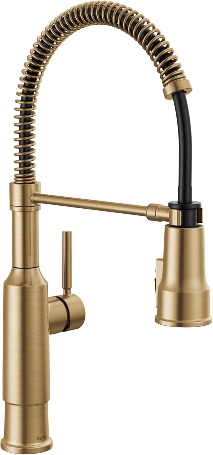 Theodora Pro Commercial Pull Down Sprayer Kitchen Sink Faucet, add ShieldSpray to spray options