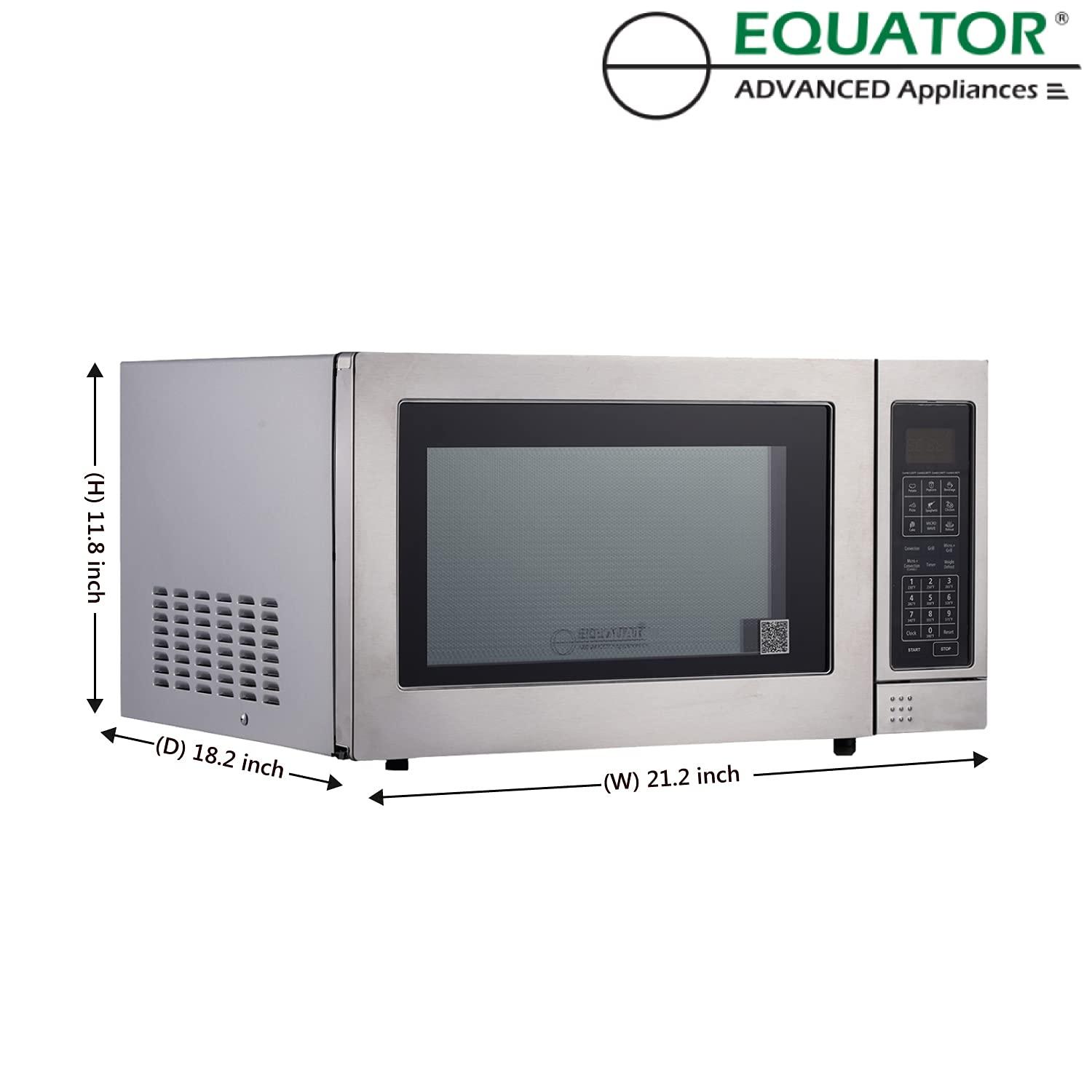 Microwave+Convection Oven+Grill 1.2cf Stainless Freestanding SS