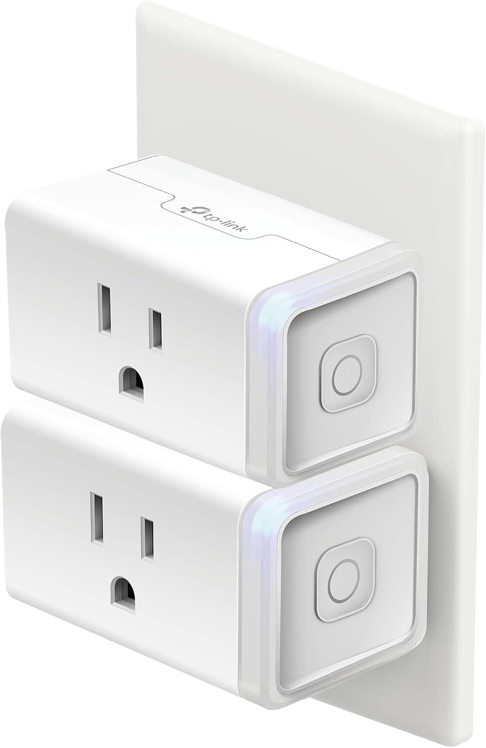 Kasa Smart Wi-Fi Plug Lite 2-Pack with Voice Control