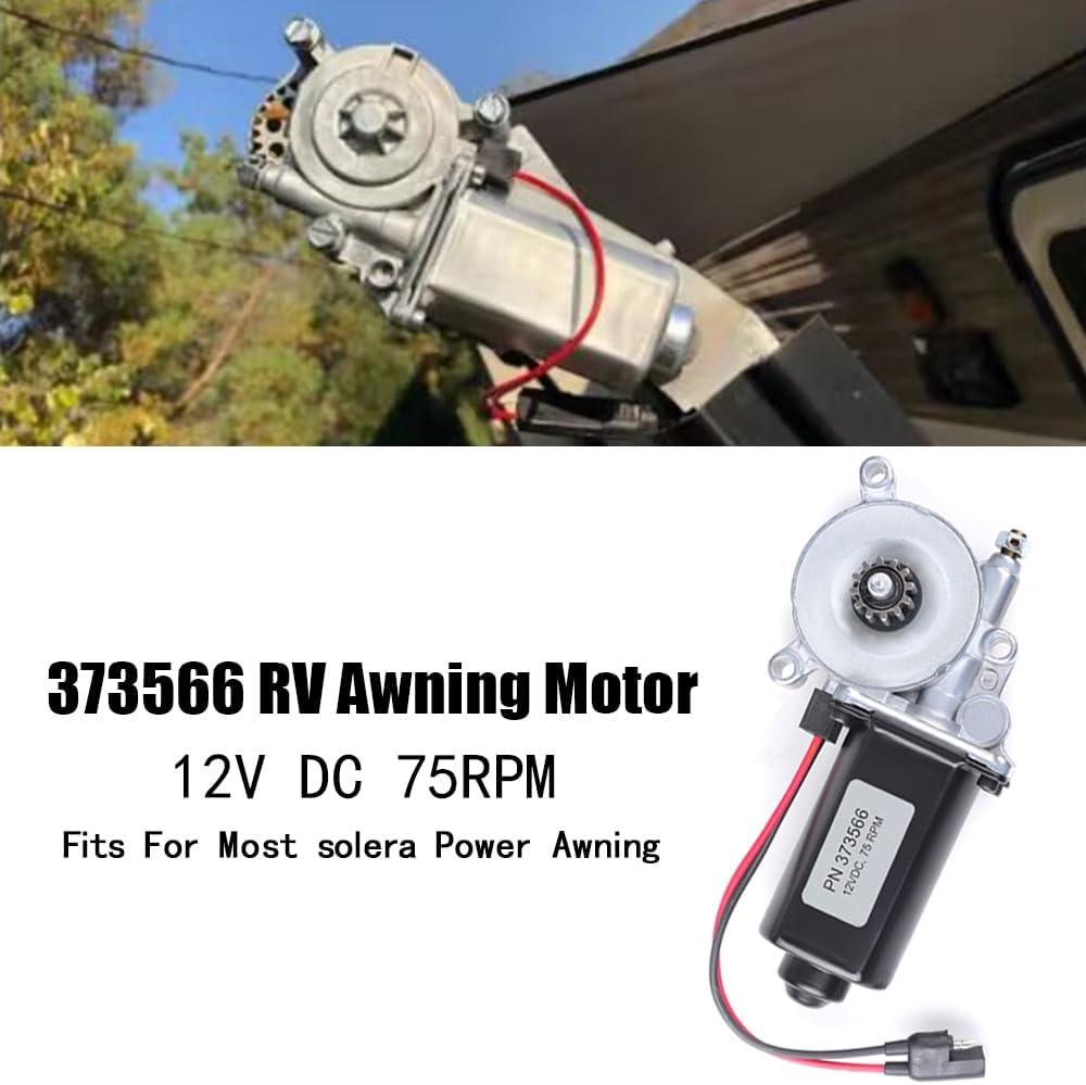 Universal Fit 12V RV Awning Replacement Motor