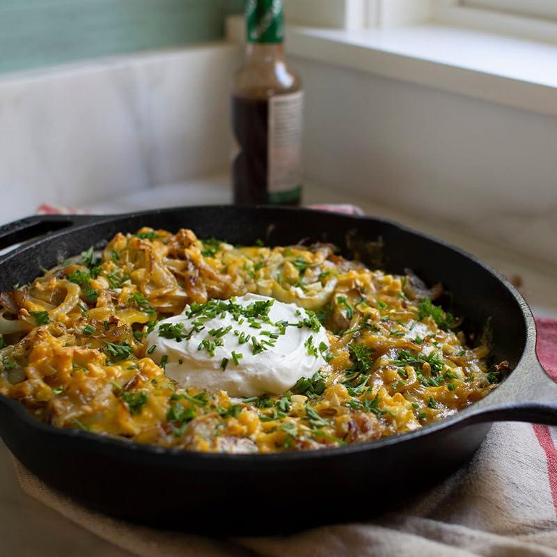 Cast Iron Deep Skillet