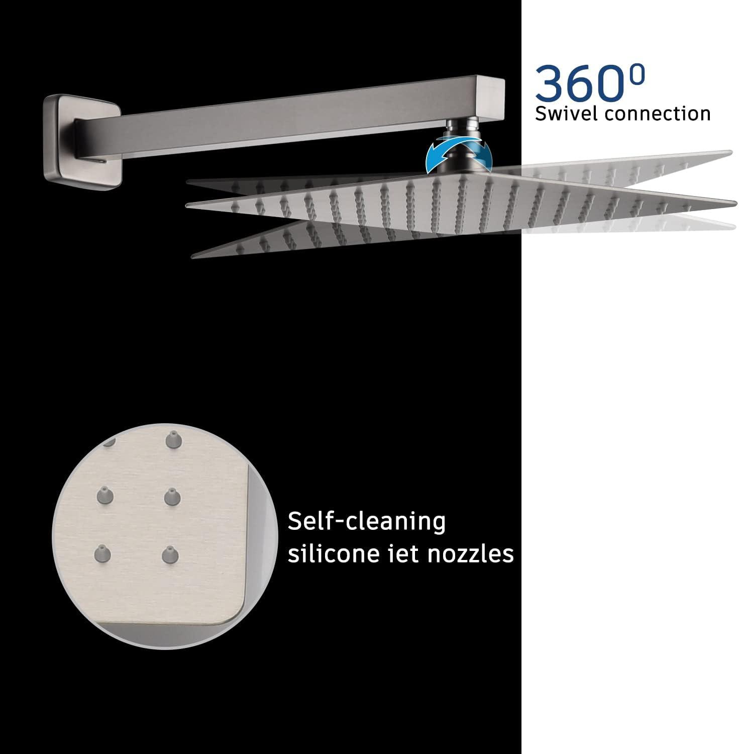 Pressure-Balanced (Temperature And Volume) All-In-One Kit with Rough in-Valve