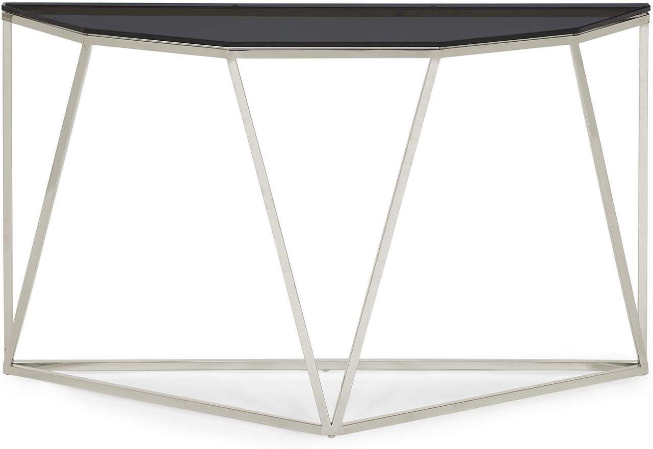 Wrought Studio™ Abler 55'' Glass Top Console Table
