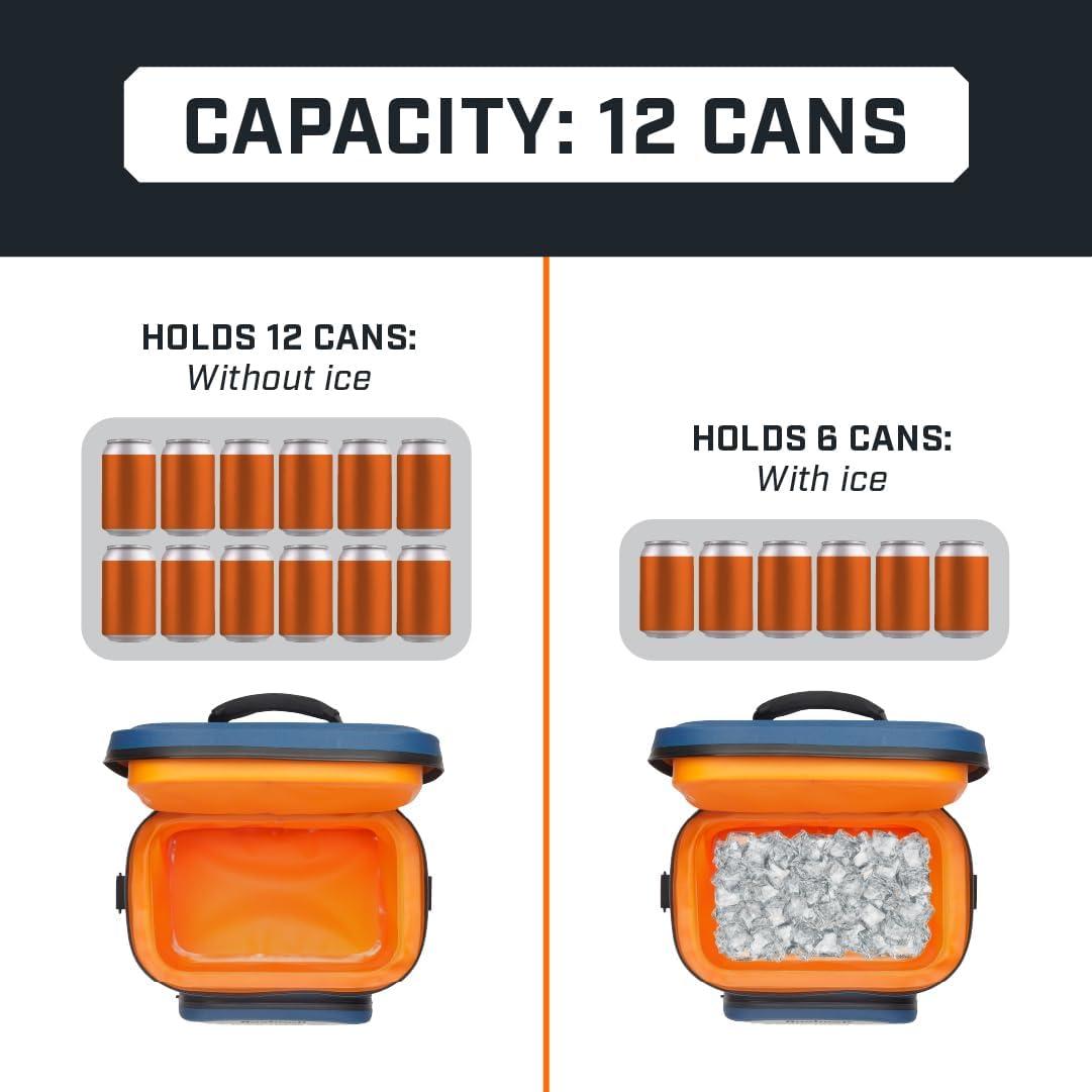 Bushnell 20 can cooler with dry box - Blue