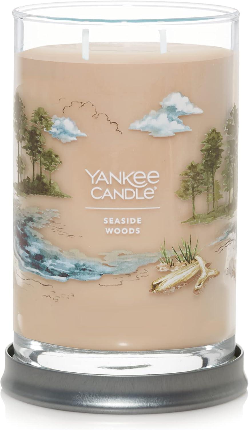 Seaside Woods Brown Soy 20 oz Tumbler Candle