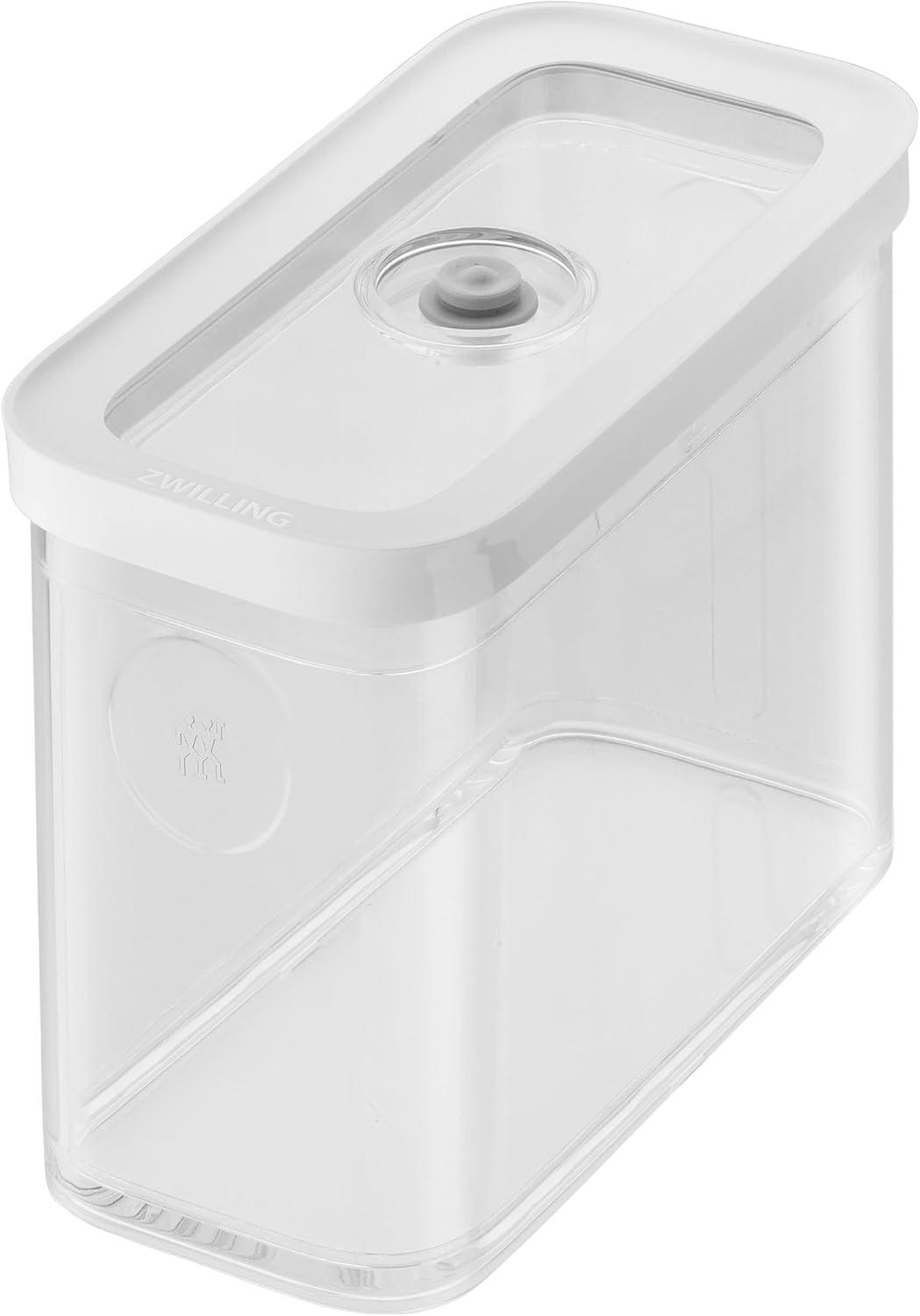 ZWILLING Fresh & Save Cube Boxes, Plasic, Airtight Dry Food Storage Container, Medium Tall Cube, 2M Container, 1.9-qt