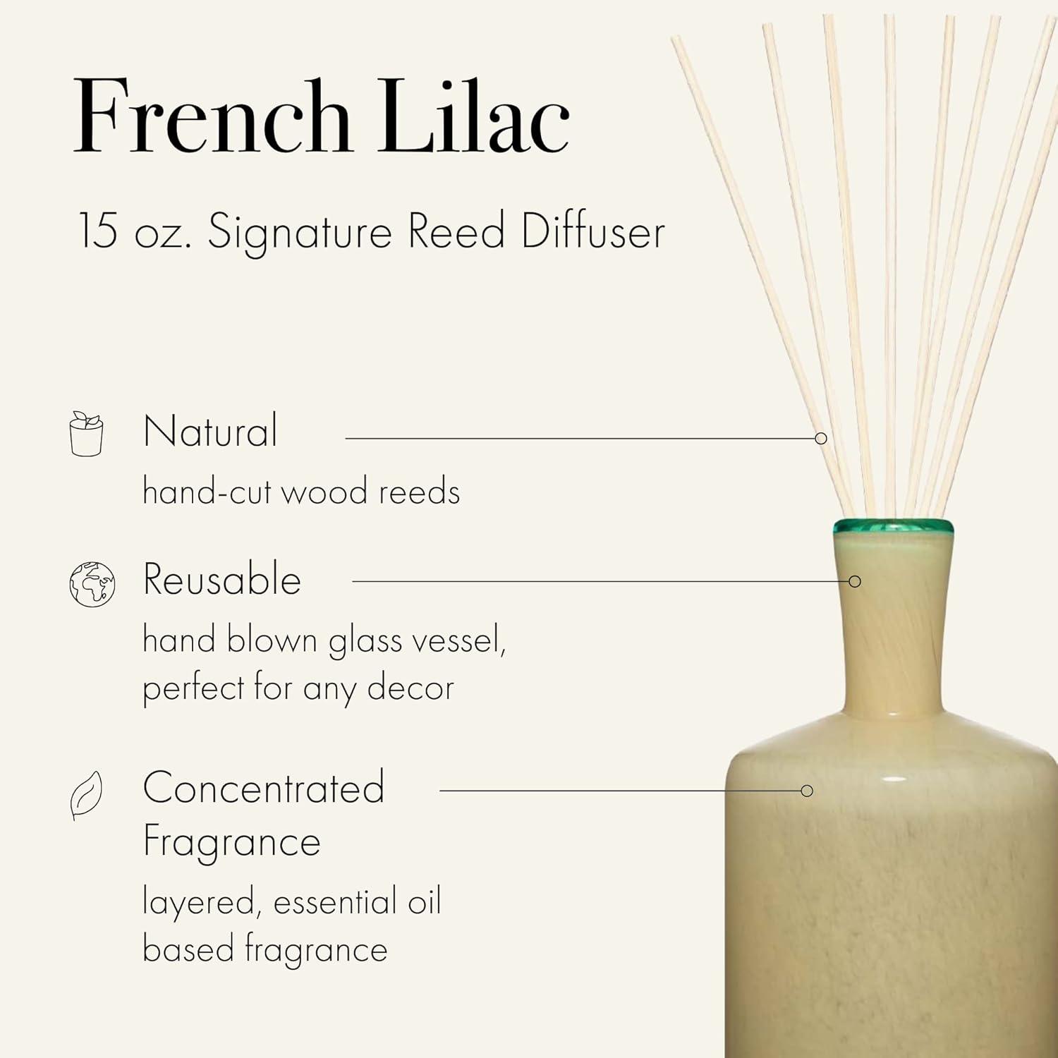 French Lilac Scented Glass Reed Diffuser