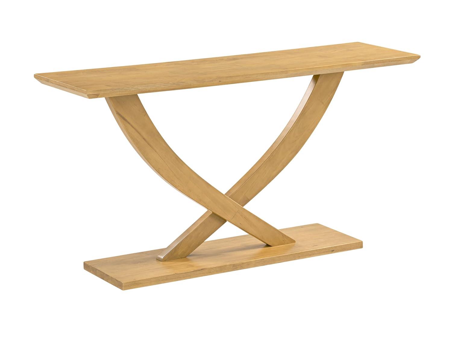 Rasmus Console Table Honeycomb - Boraam: Acacia Wood, Transitional Style, for Living Room & Hallway