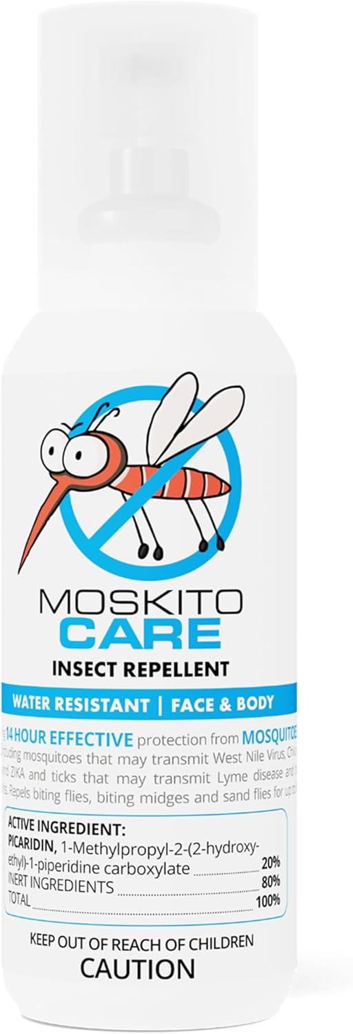 Moskito Care Water-Resistant 14hr Insect Repellent Spray