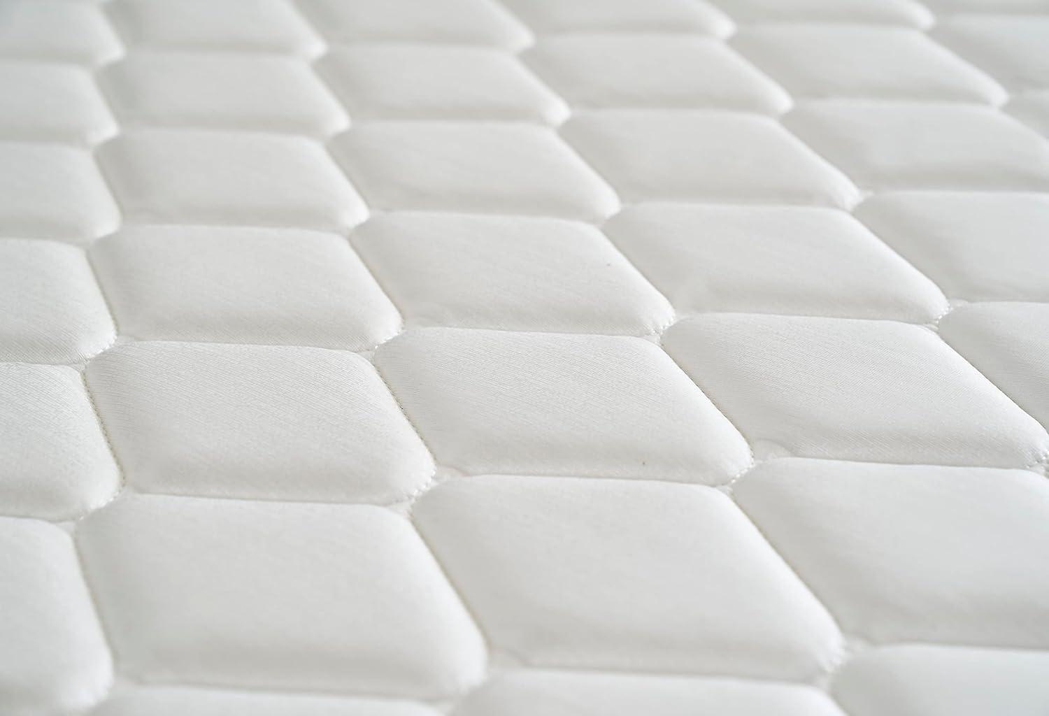 Oliver & Smith 6 Inch Twin XL Mattress - Bonnell Springs Hybrid Twin XL Size Mattress - High Density Foam Medium Firm - Polyester Cover Euro Top Mattress - Mattress in A Box