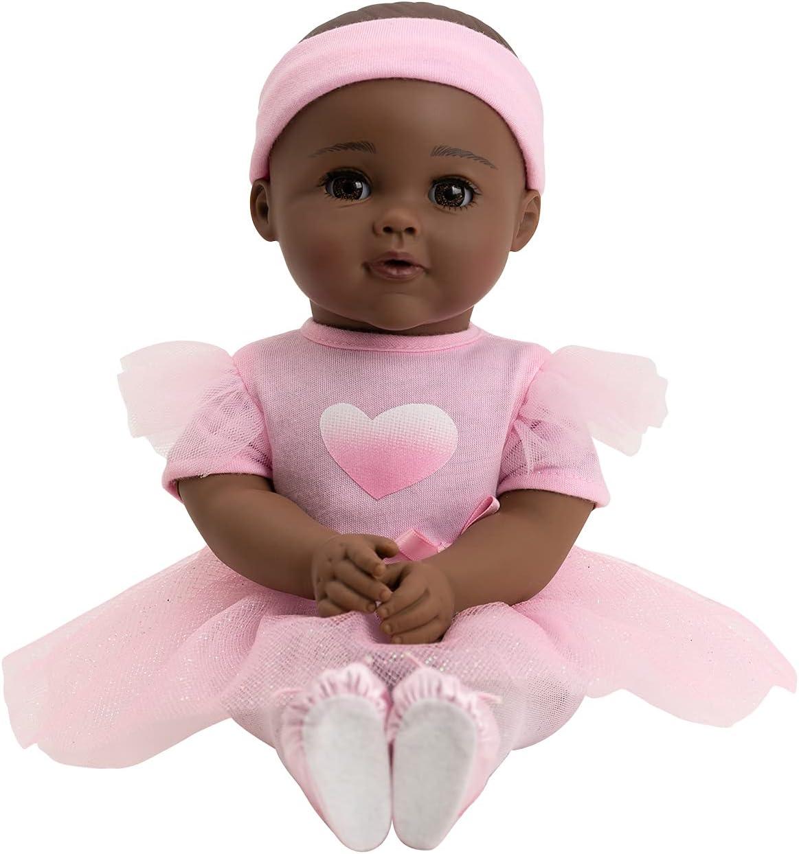 Adora Enchanting Baby Ballerina Collection, 13-inch Baby Doll Set with Pink Dress - Juliet
