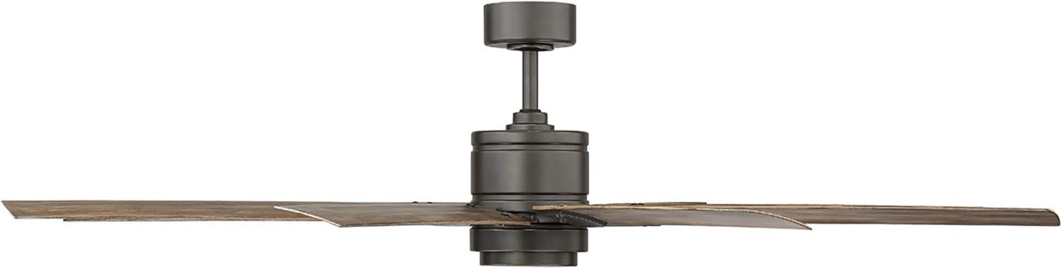 Modern Forms Renegade 8 - Blade Outdoor / Indoor Smart Ceiling Fan with Remote Control and LED Light Kit Included