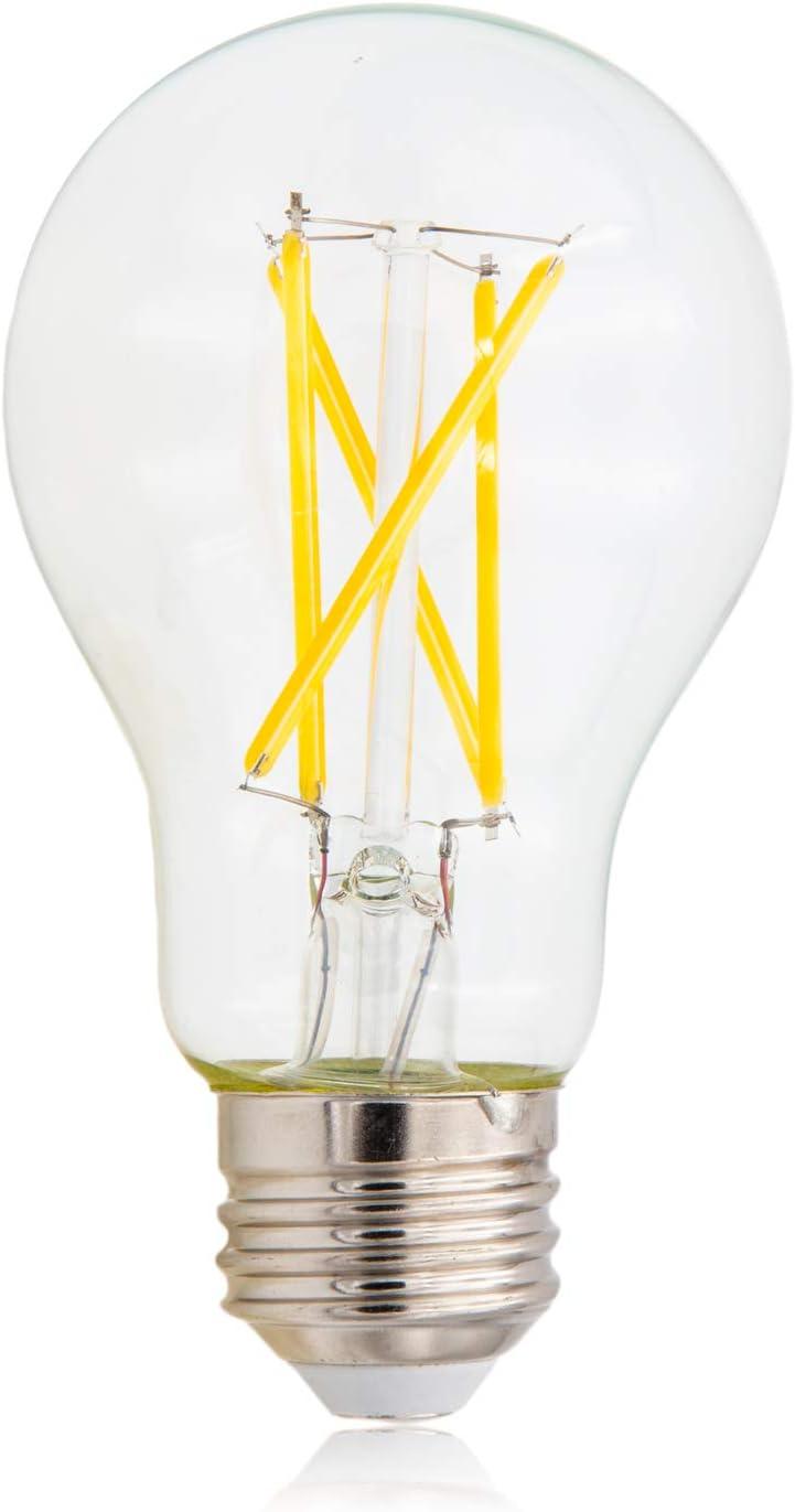 Maxxima Dimmable LED A19 Edison Light Bulb, 60 Watt Equal, 2700K Warm White 800 Lumens (6 Pack)