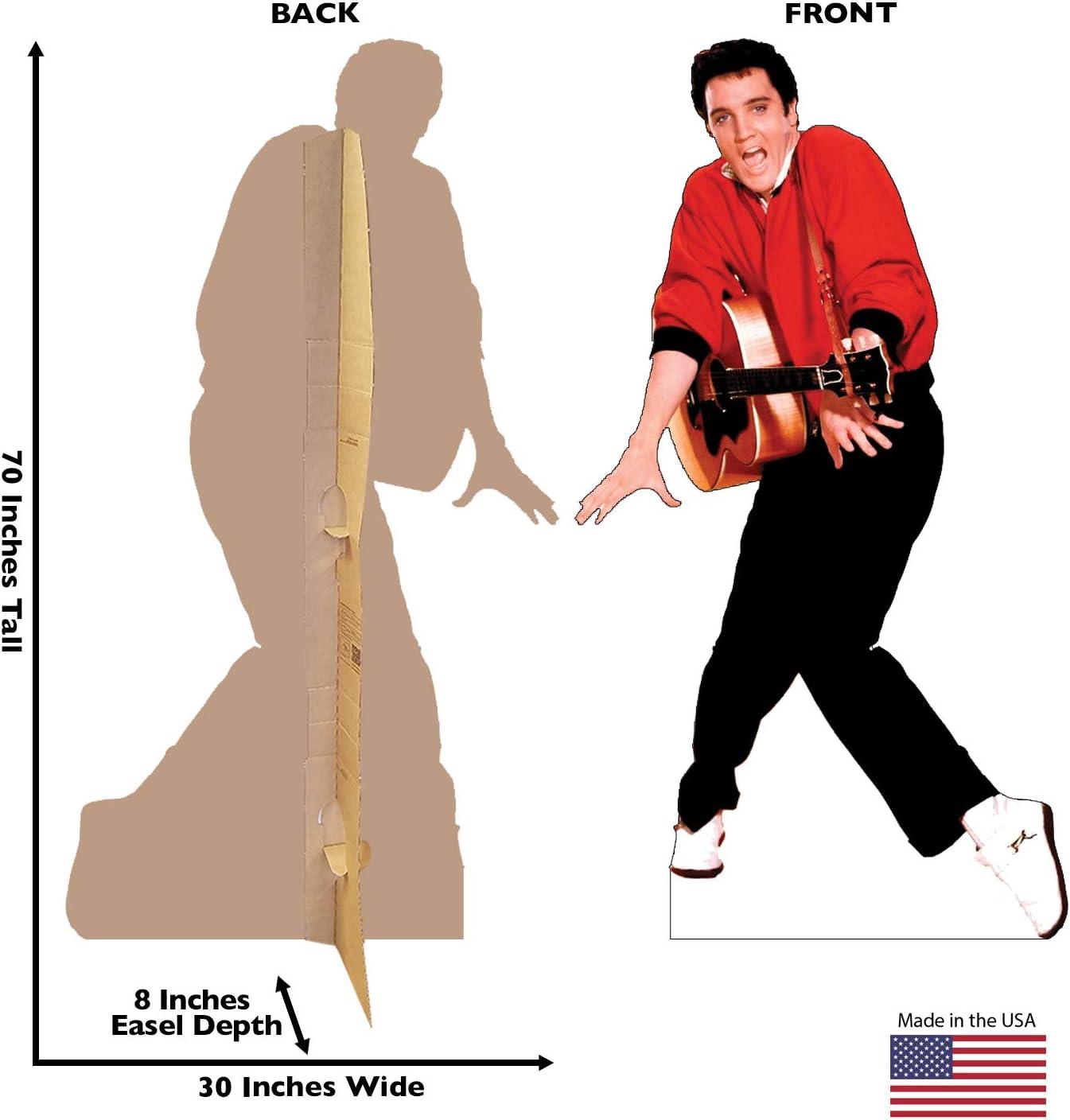 Elvis Presley - Red Jacket - Life-Size Cardboard Stand-Up