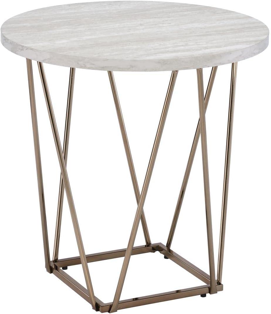 Rayne Round End Table - Steve Silver Co.