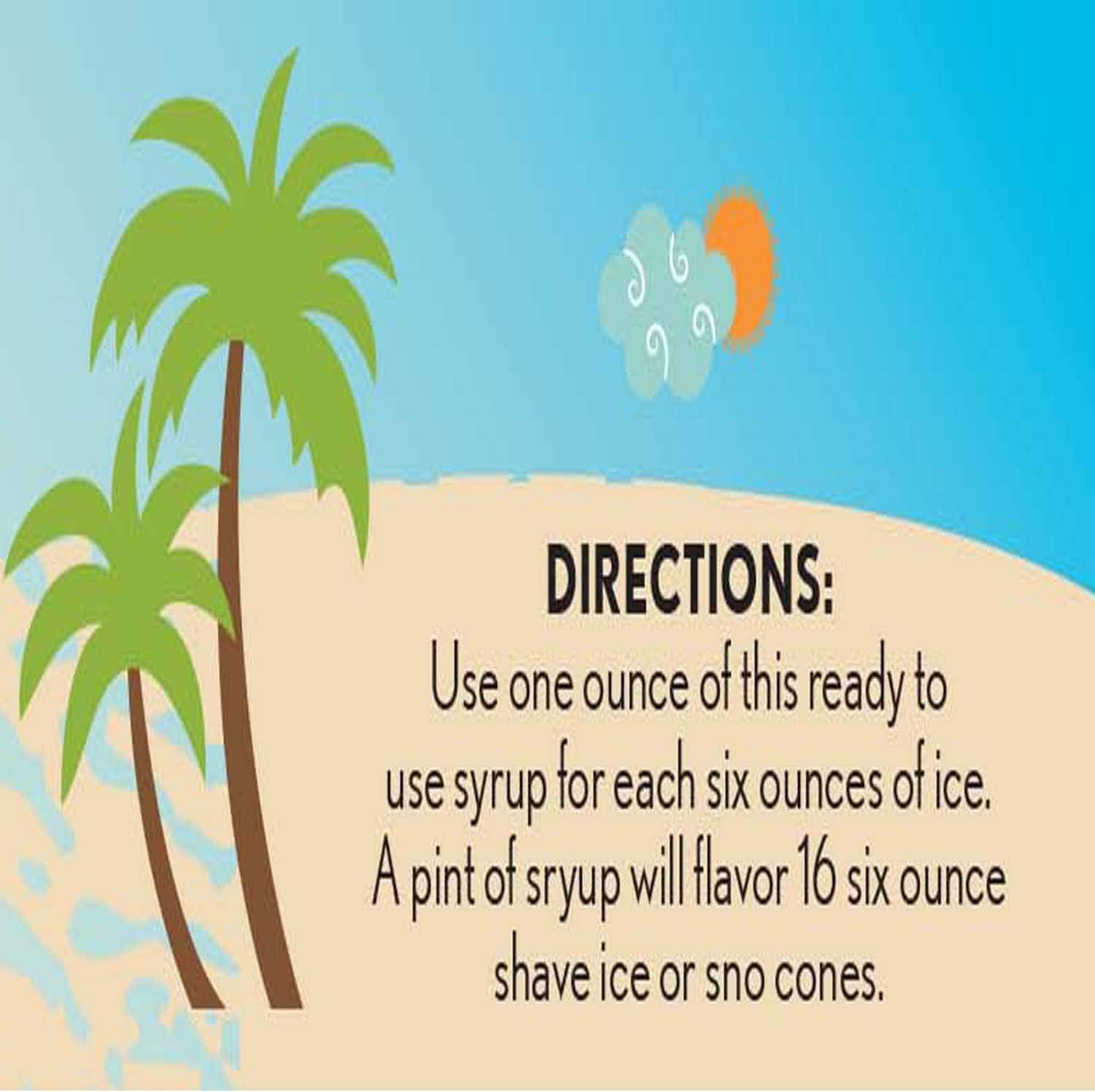 Hypothermias Shaved Ice & Snow Cone Syrup Variety Pack - Blue Raspberry, Tiger's Blood, Dreamcicle - 100% Pure Cane Sugar in a Gift Box