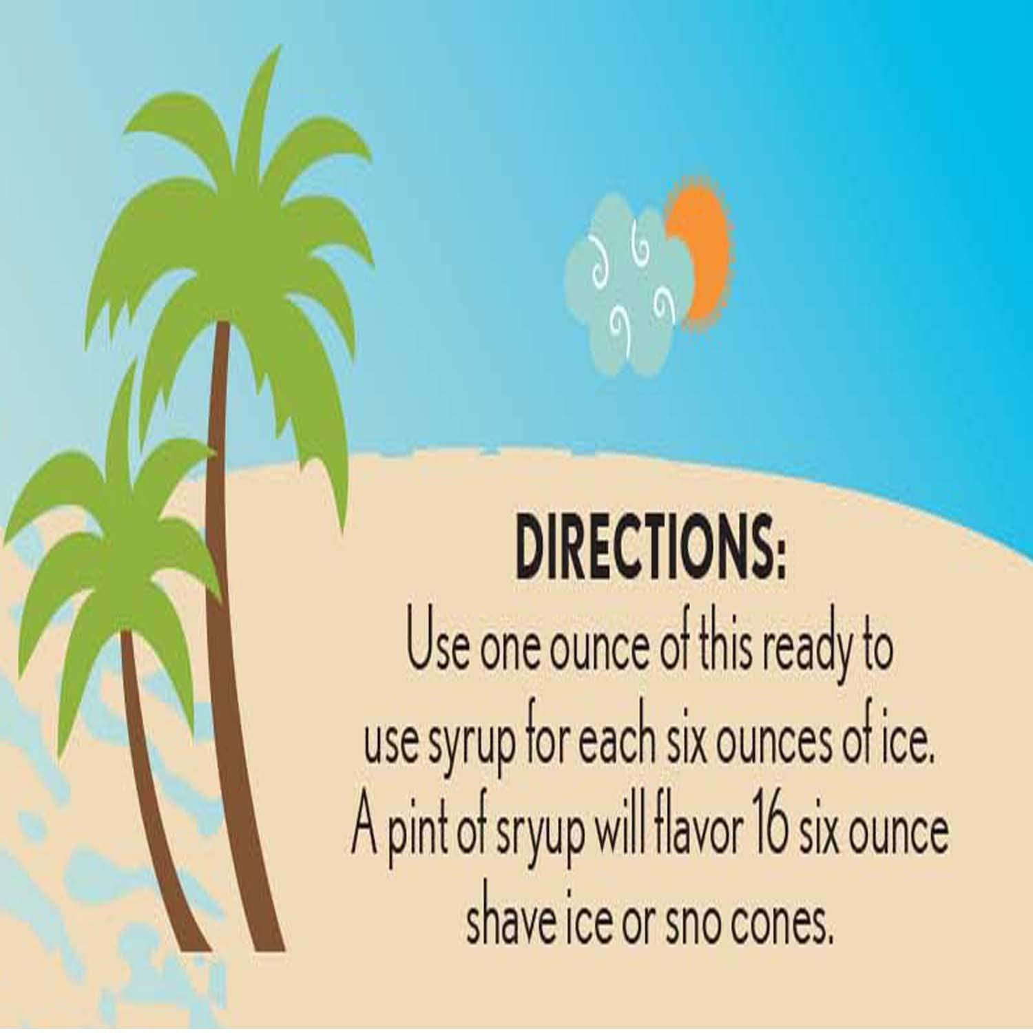 Hypothermias Shaved Ice & Snow Cone Syrup Variety Pack - Blue Raspberry, Tiger's Blood, Dreamcicle - 100% Pure Cane Sugar in a Gift Box