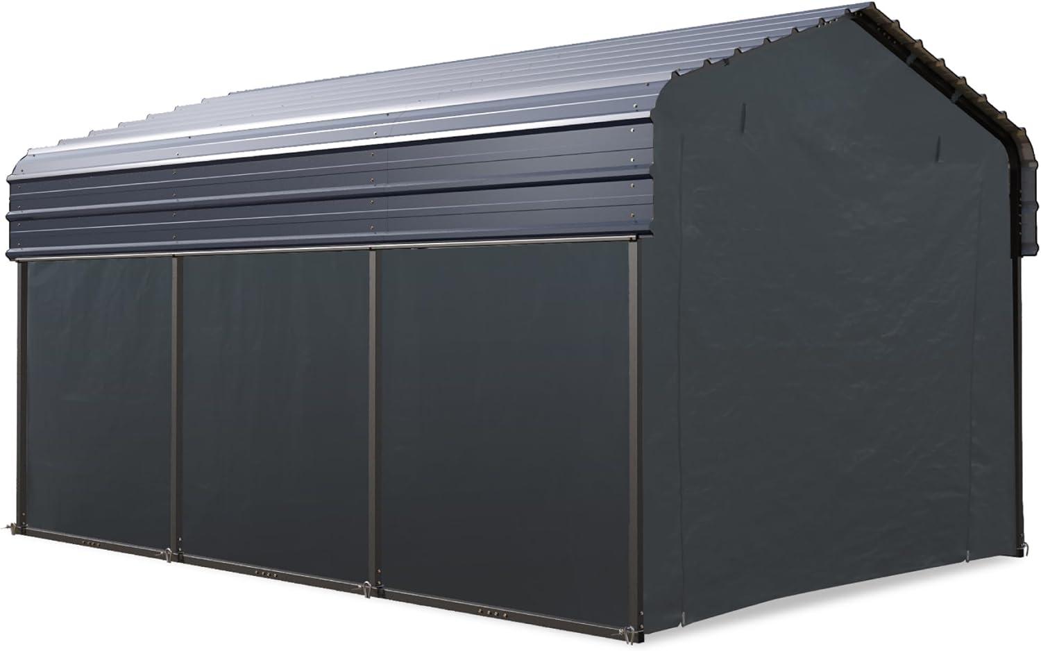 Alphamarts 10x15 Replacement Side Wall for Alphamarts Carport ( Only Side Wall )