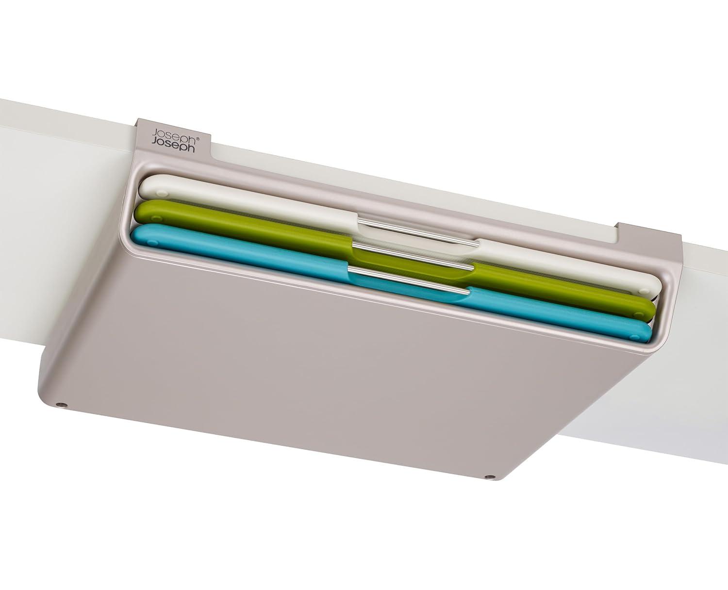 Joseph Joseph Joseph Joseph Folio Slim 3-Piece Under-shelf Cutting Board Set