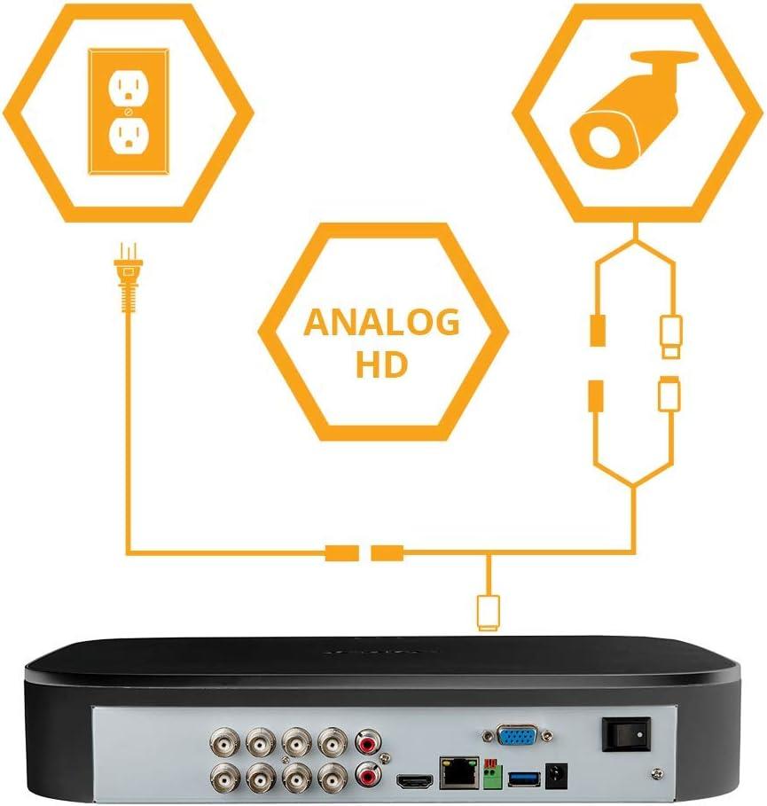 Lorex 1080p 8-channel 1TB Wired DVR System D24281B-2NA4-E