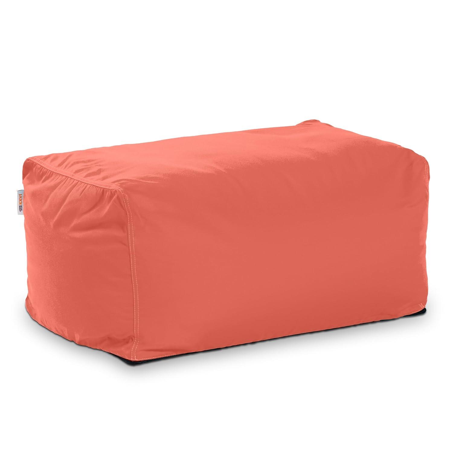 Jaxx Leon Outdoor Bean Bag Ottoman, Flamingo