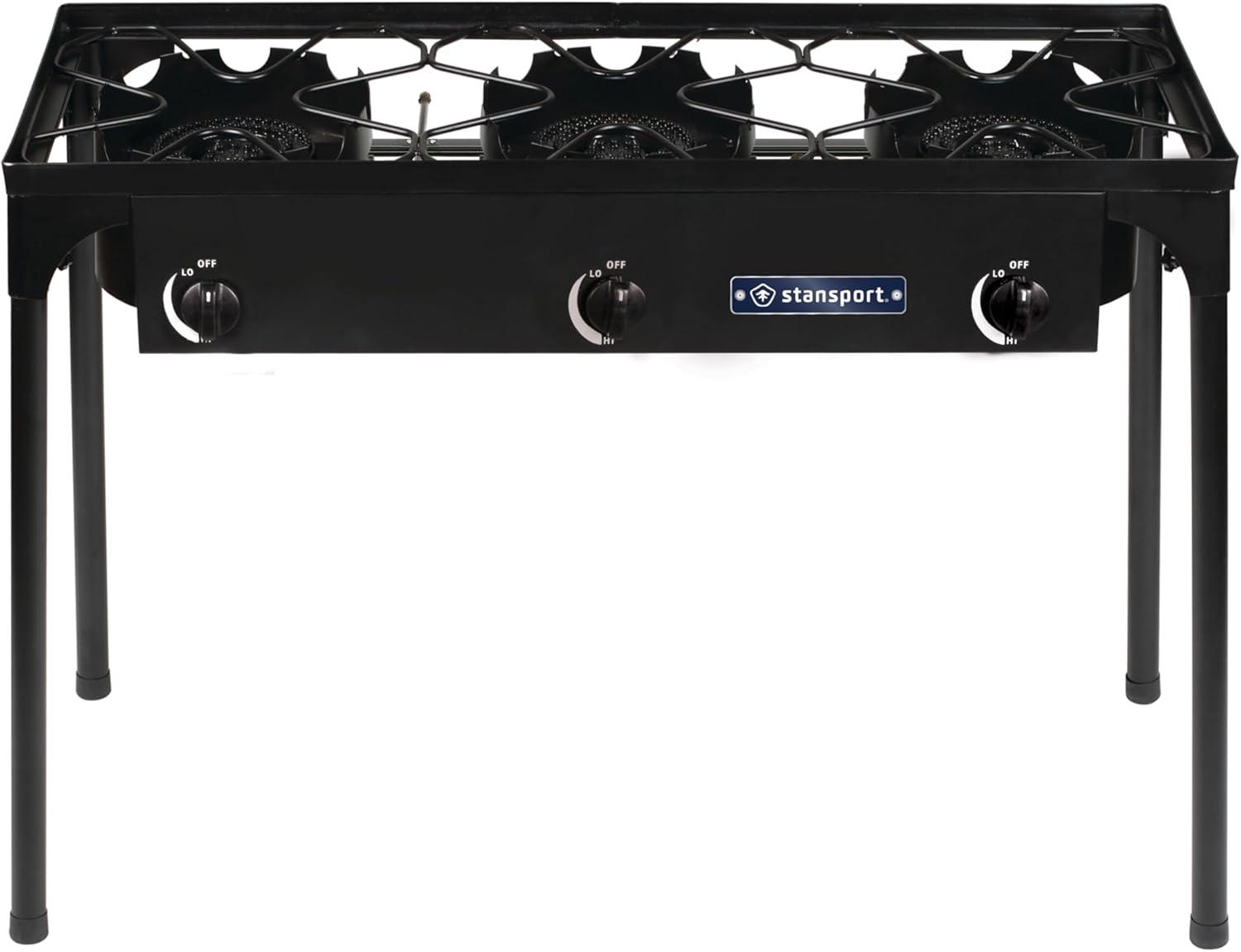 Stansport 3-Burner Propane Outdoor Stove