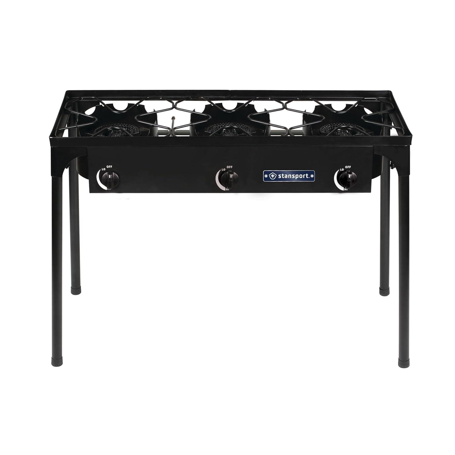 Stansport 3-Burner Propane Outdoor Stove