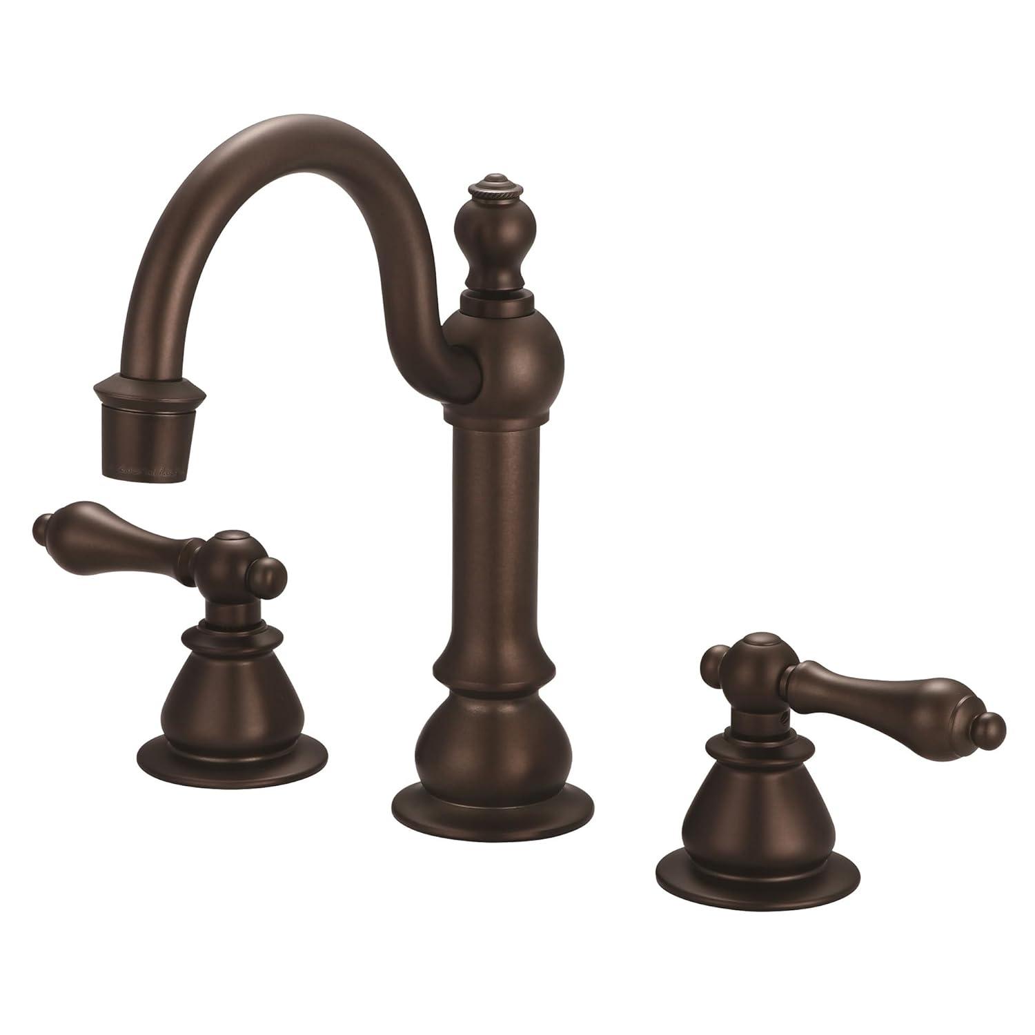 Vintage Widespread 2-handle Bathroom Faucet with Drain Assembly