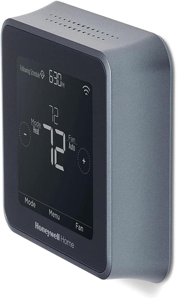 Honeywell Home T5 Smart Touchscreen Thermostat Black - Sleek Design and User-Friendly-