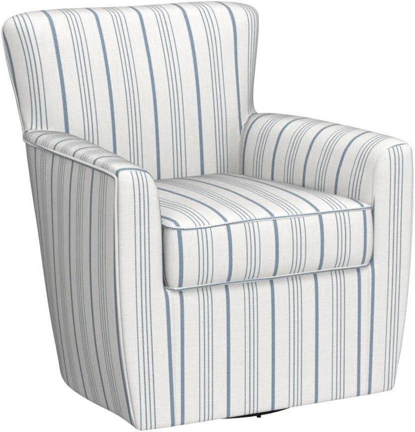 Jofran Blakely Harper Contemporary Traditional Swivel Accent Chair