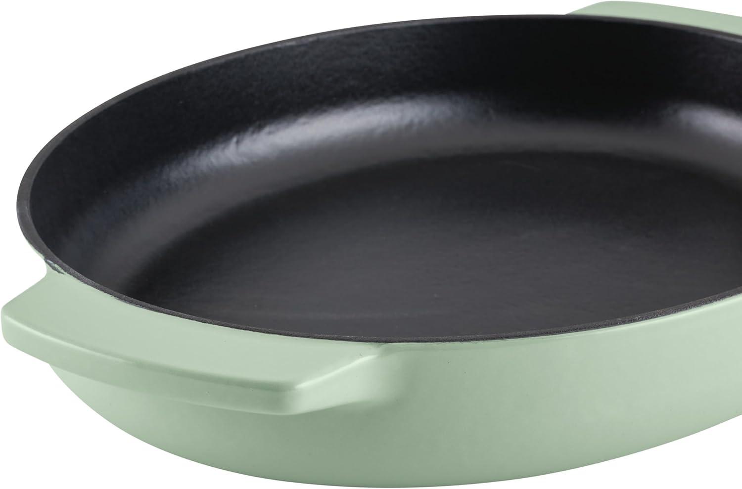 KitchenAid® KitchenAid Cast Iron Oval Au Gratin Roasting Pan Suitable - 2.5 Quart