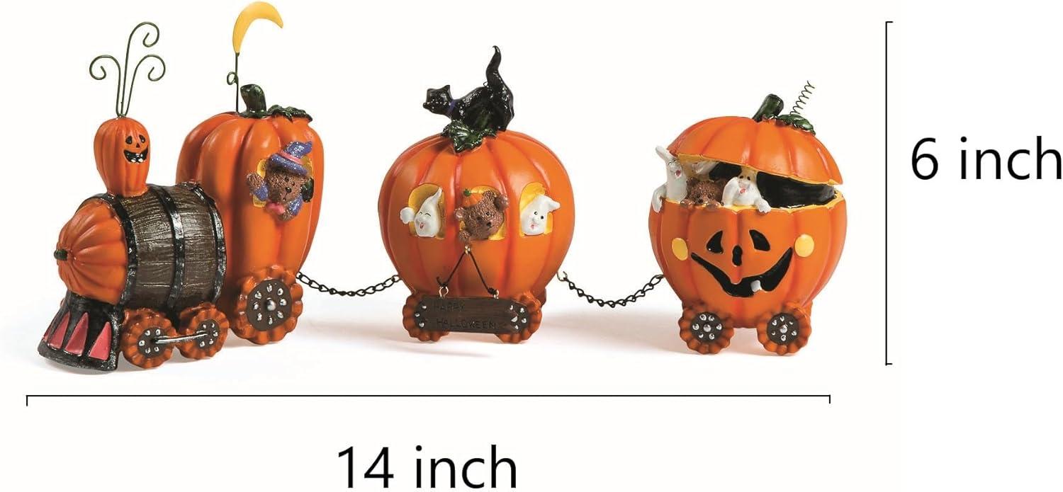Pumpkin Express Train, Halloween, Thanksgiving, Fall, Autumn, Home Decor