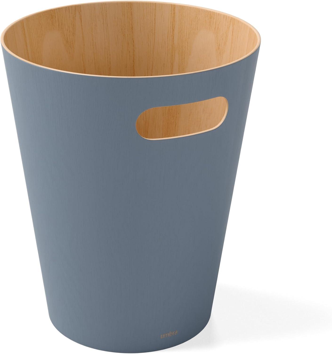 Umbra Woodrow Trash Can 2-Gallon (7.5 L) Capacity