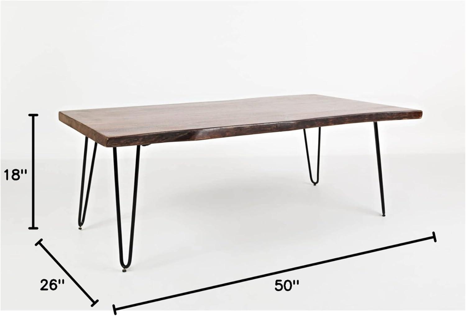 Jofran Nature's Edge 50'' Solid Acacia Coffee Table