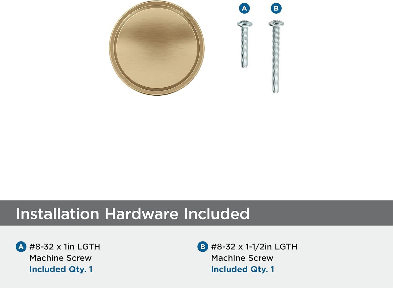 Westerly 1 3/16" Diameter Mushroom Knob