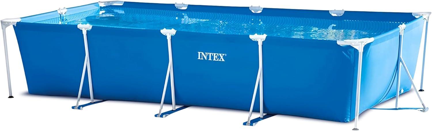 Intex New Intex Rectangular Frame Above Ground Swimming Pool