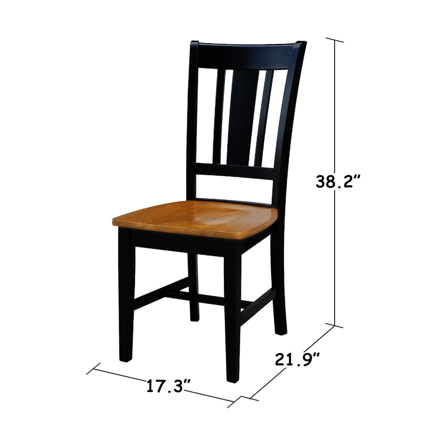 Set of 2 San Remo Splatback Chairs - International Concepts