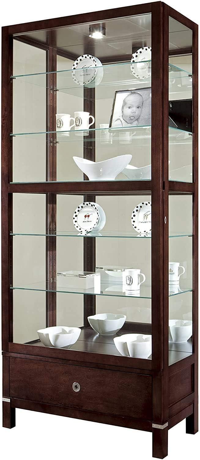 Howard Miller Williamson Curio Cabinet 680515 Espresso