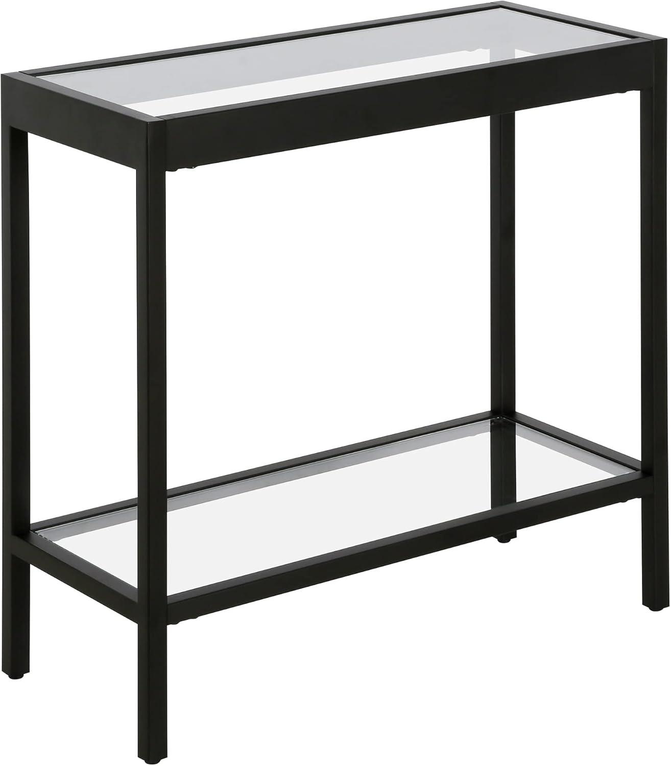 24 Inches Black Side Table - Henn&Hart