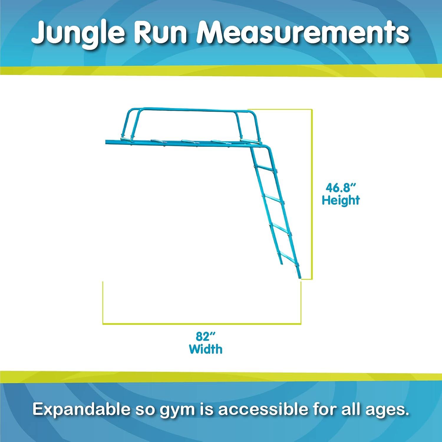 TP Toys Playground Monkey Bars Metal Frame 54”